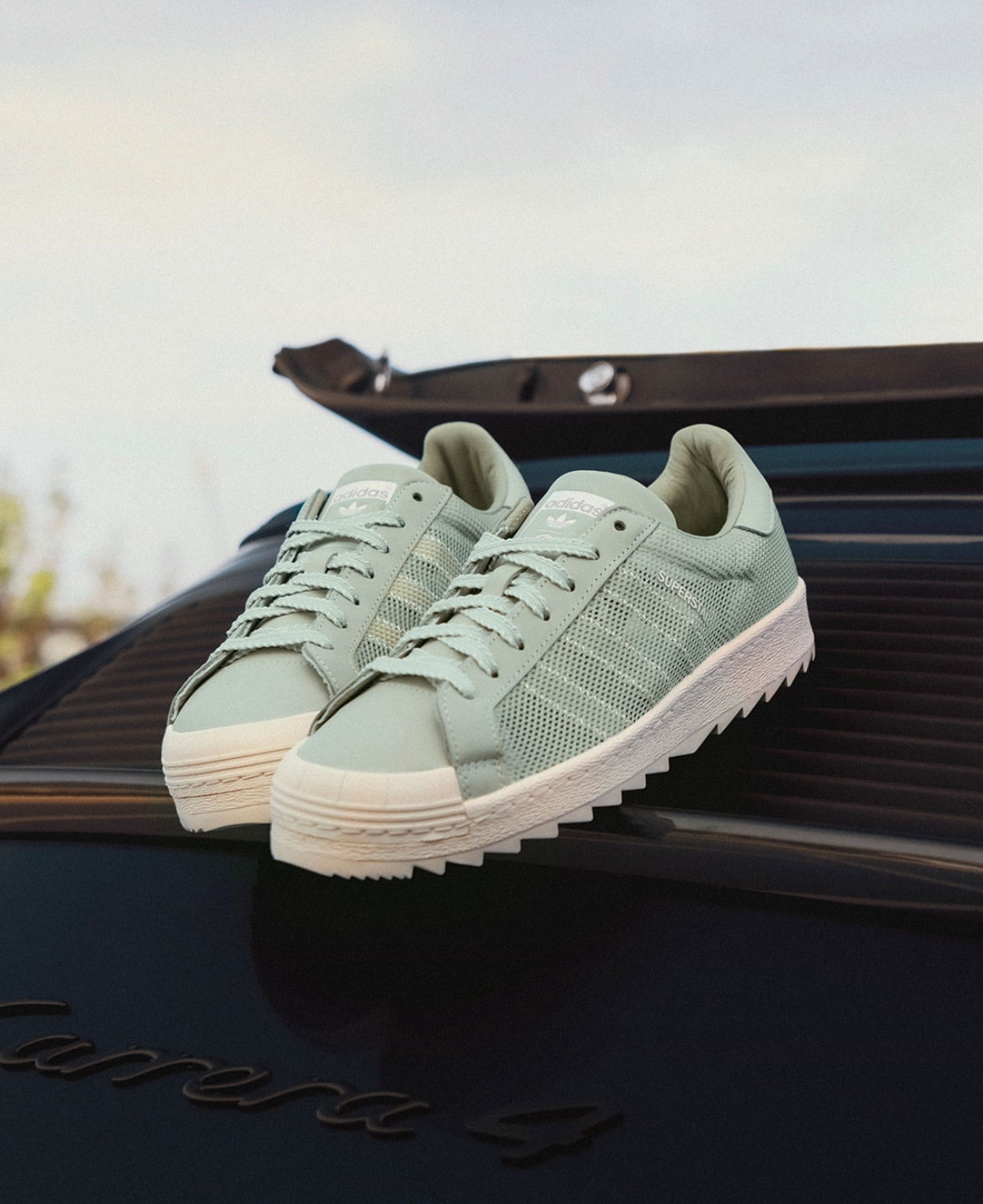 【APAIR】預購 CLOT X ADIDAS Superstar Wonder white 薄荷綠 呼吸 陳冠希 聯名款 男女尺寸 IH3643