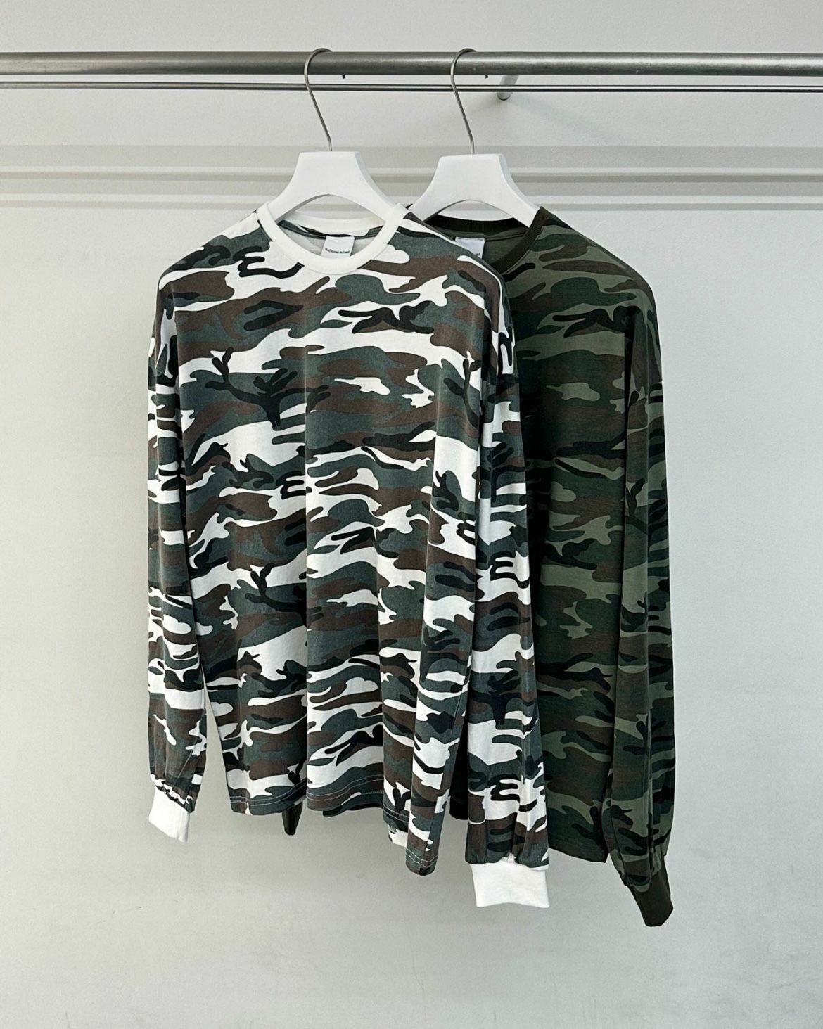 迷彩長袖衫 WELL DONE-075T