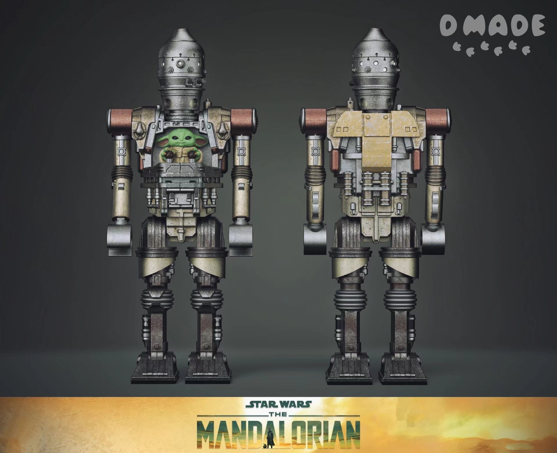 【D made】IG-12 （附尤達寶寶）