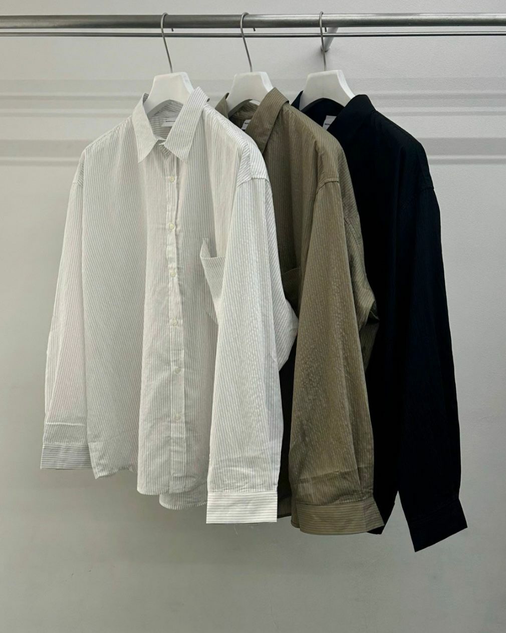 淨色長袖恤衫 WELL DONE-080S