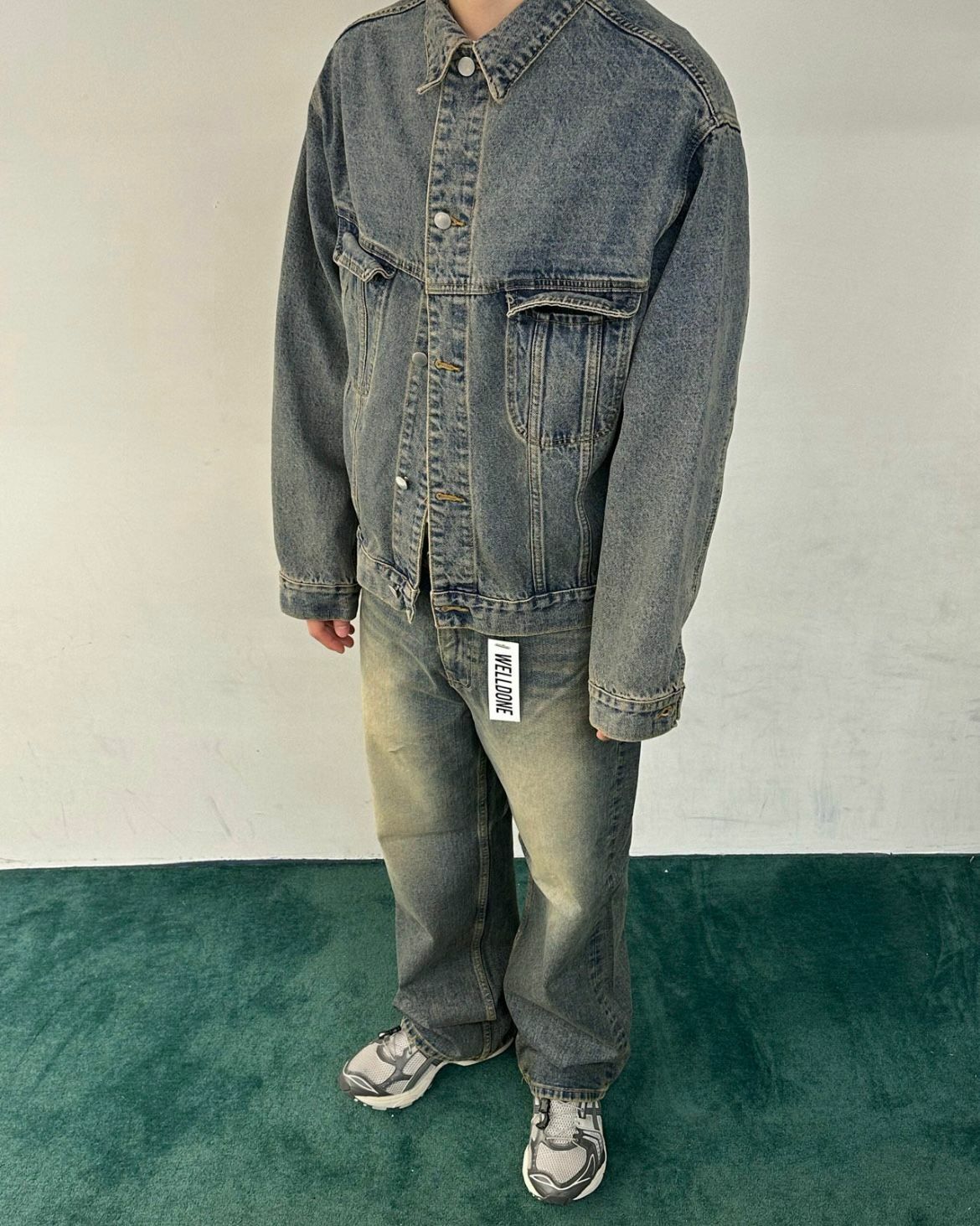 洗水牛仔褸 WELL DONE-083JK