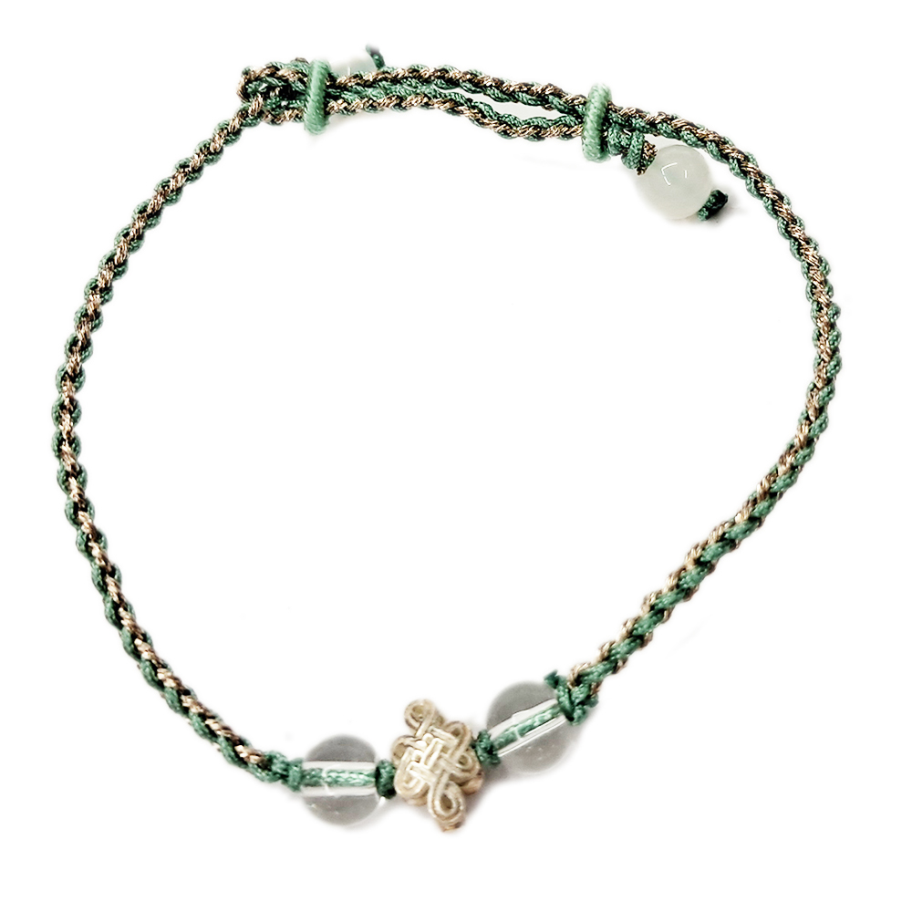 吉祥結{純銀}中國結手鍊【十方】151602