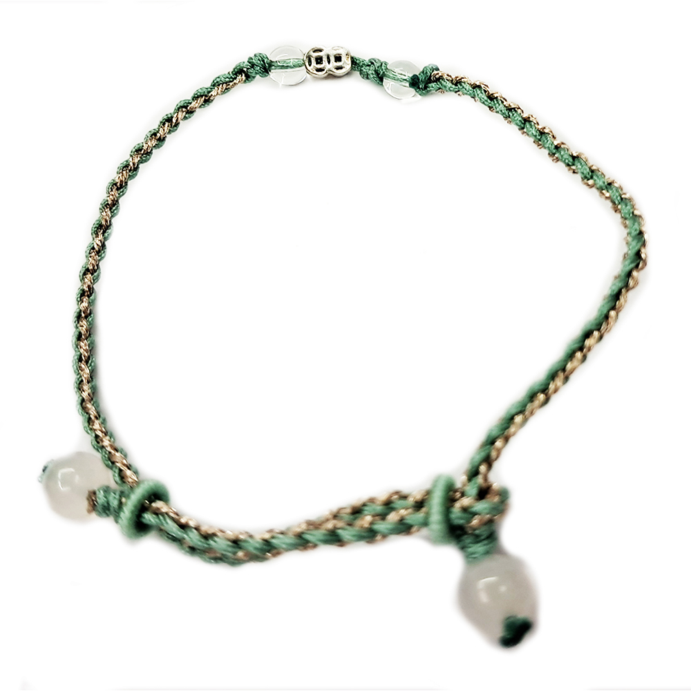 招財{純銀}中國結手鍊【十方】151603