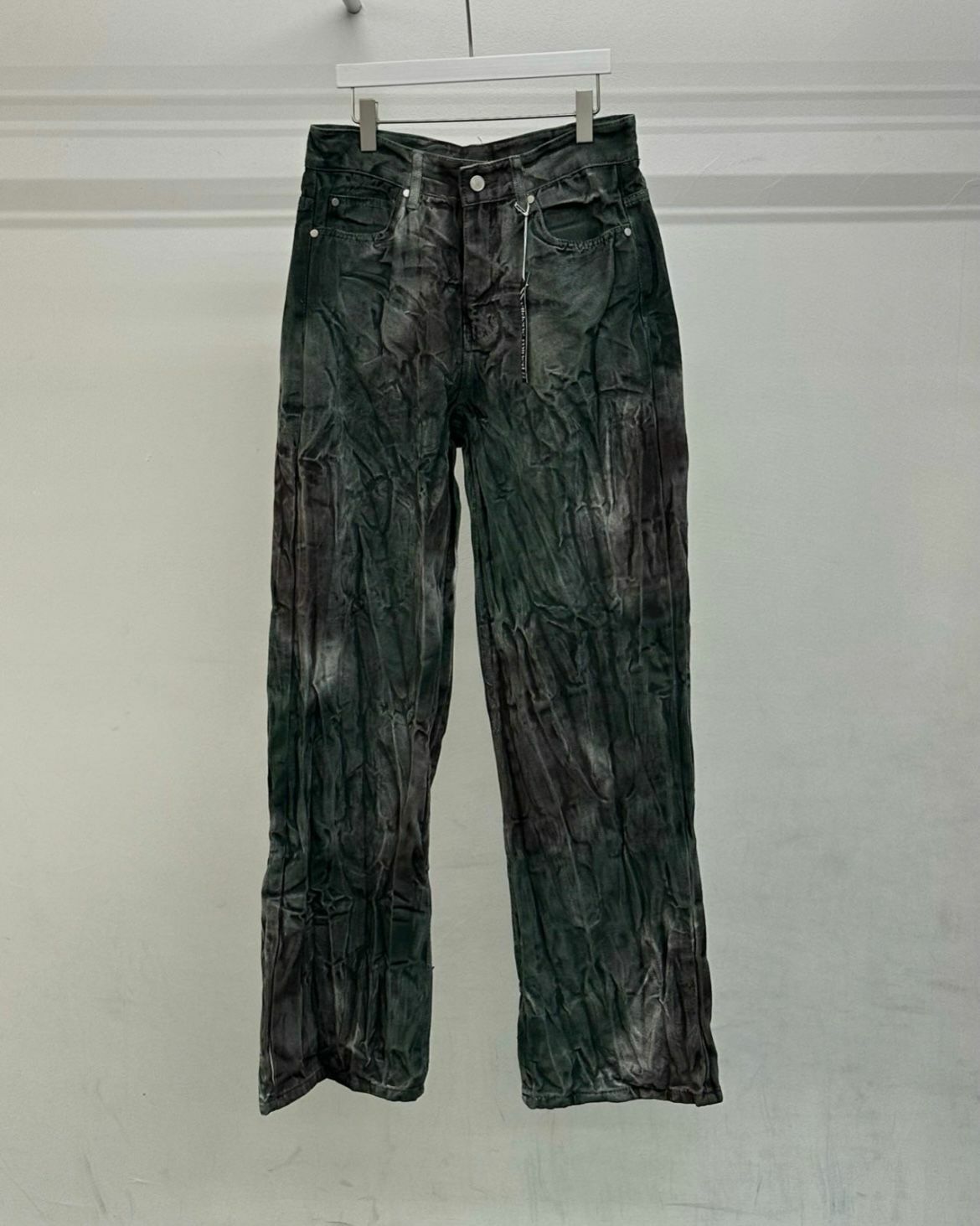 紮染鬆身牛仔褲 WELL DONE-088P