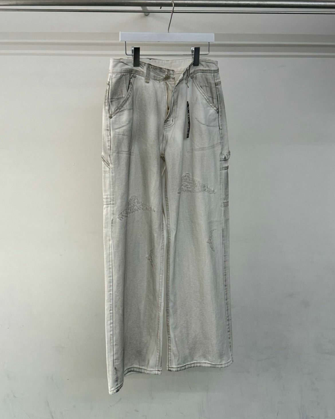 仿污鬆身牛仔褲 WELL DONE-089P