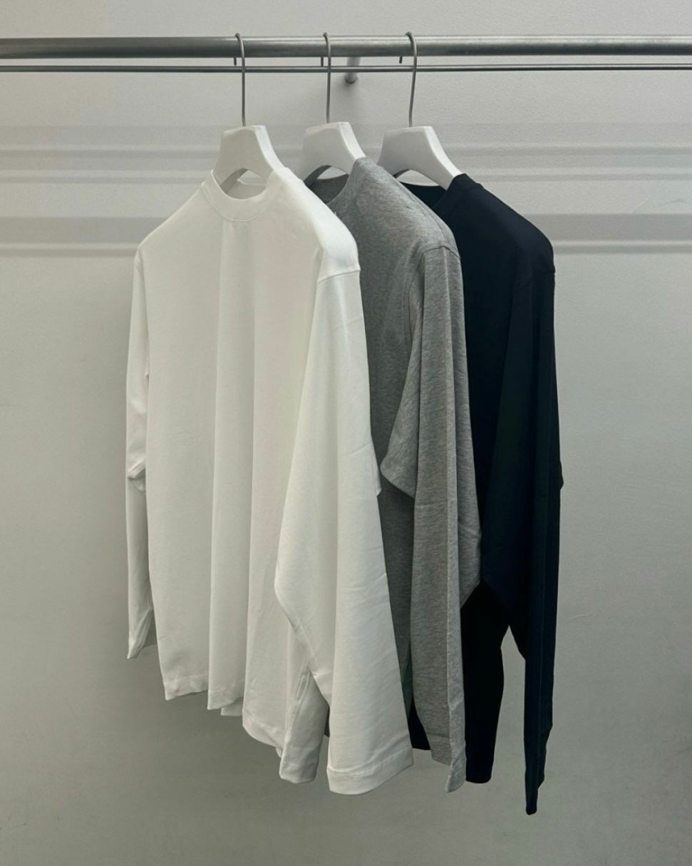 淨色長袖衫 WELL DONE-090T