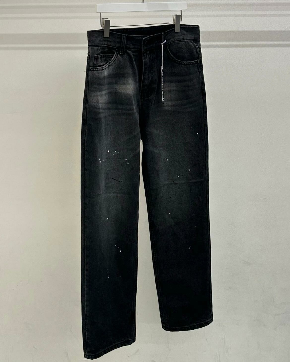 洗水潑墨鬆身牛仔褲 WELL DONE-092P