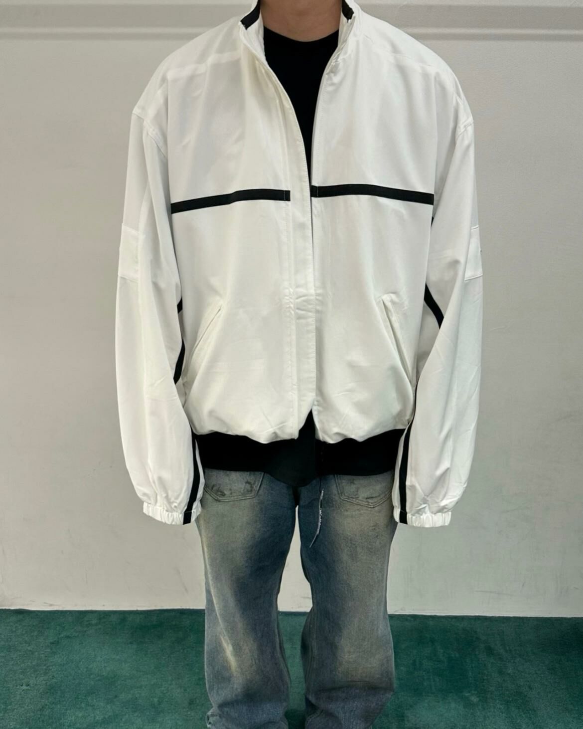 企領一間拉鍊風褸 WELL DONE-097JK