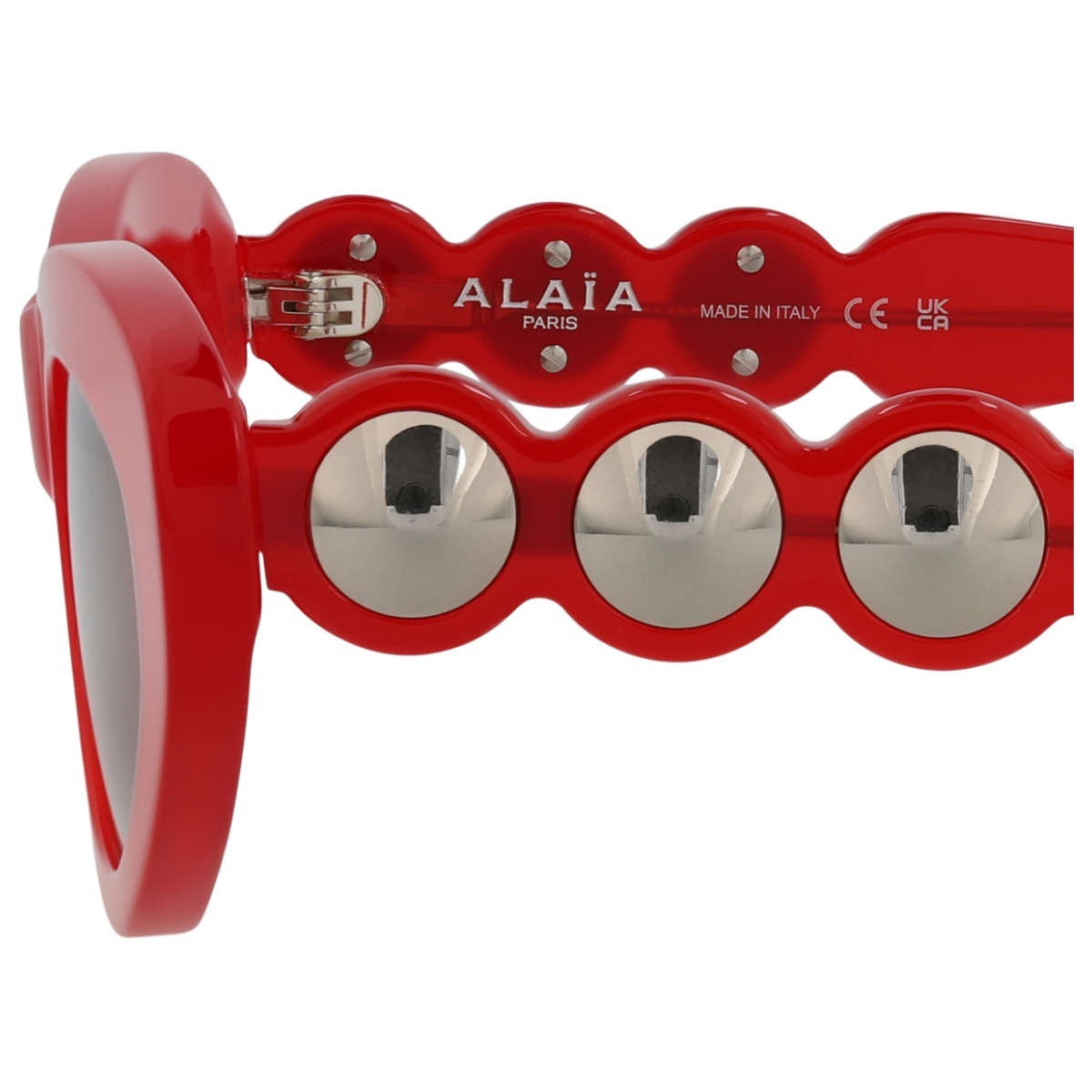 (預購)【Alaia】AA0058S 女士 紅色 太陽眼鏡