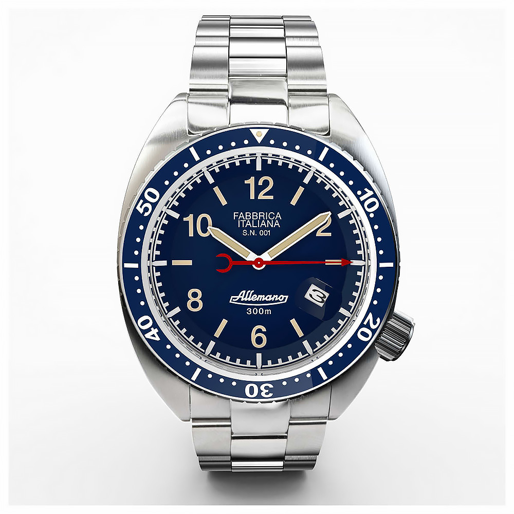 (預購)【Allemano】SHA1973PB 1973 Shark 男士自動手錶