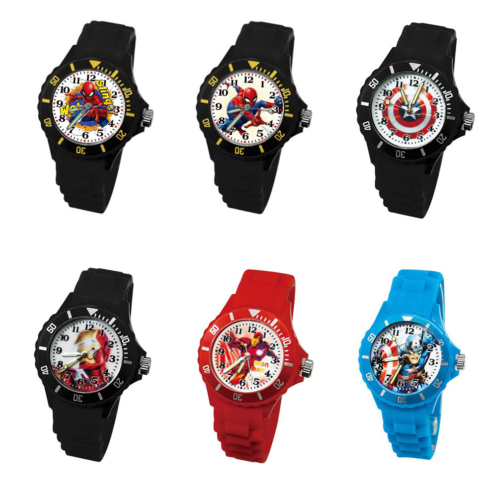 【兒童錶】Disney 迪士尼 漫威 經典人物 繽紛 膠錶