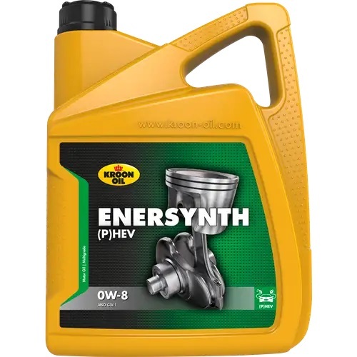 Kroon-Oil Enersynth (P)HEV 0W-8 節能型全合成機油, 5L