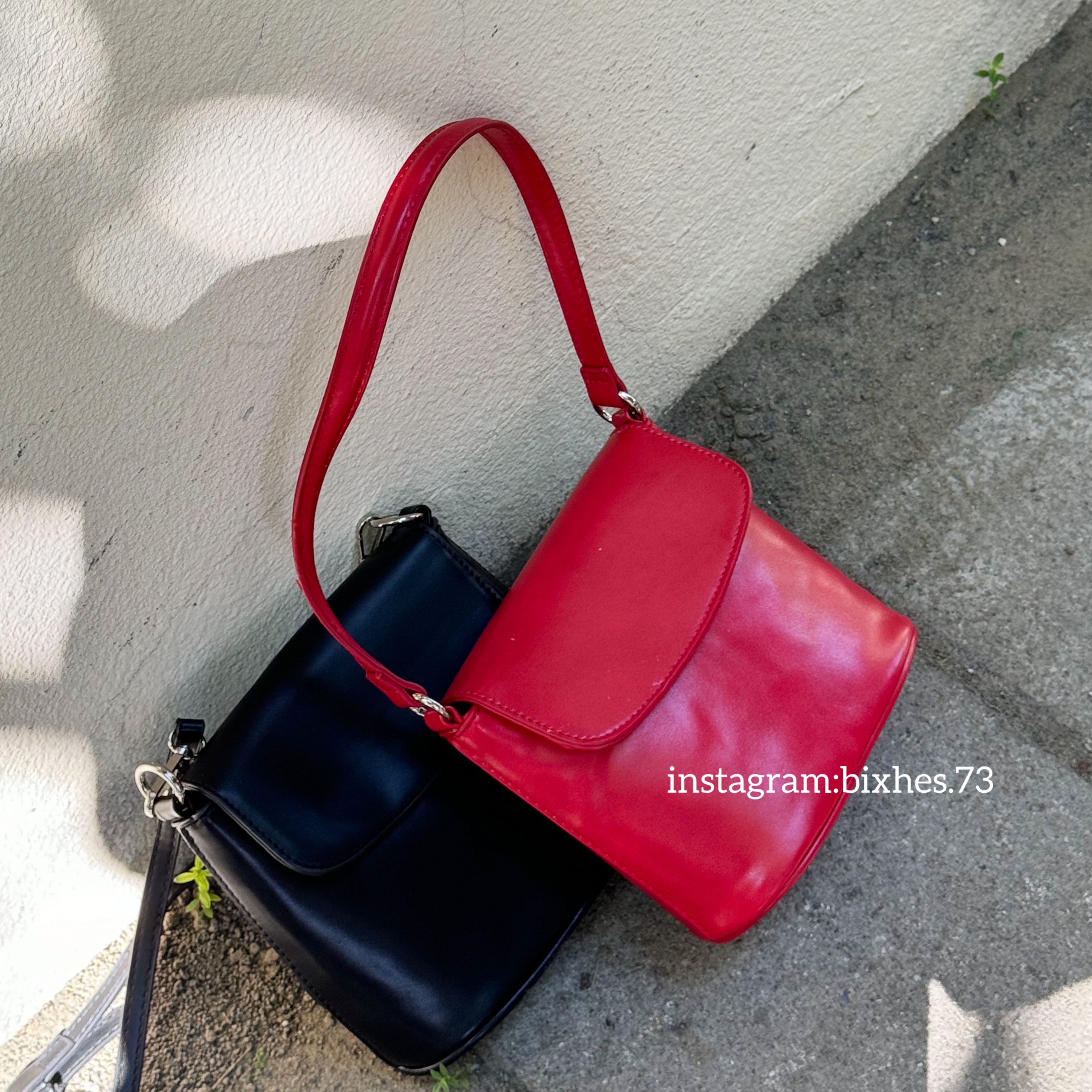 單肩翻蓋水桶小包(M00040)