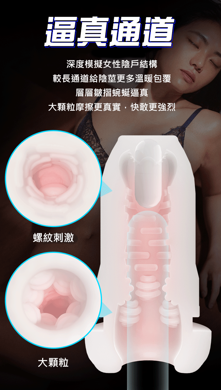 北斗星飛機杯逼真通道