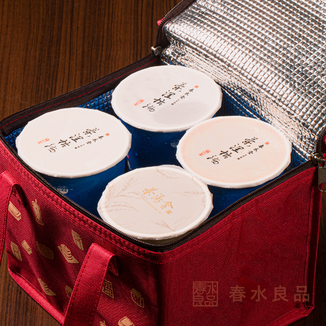 【品春水】保冷袋(紅)