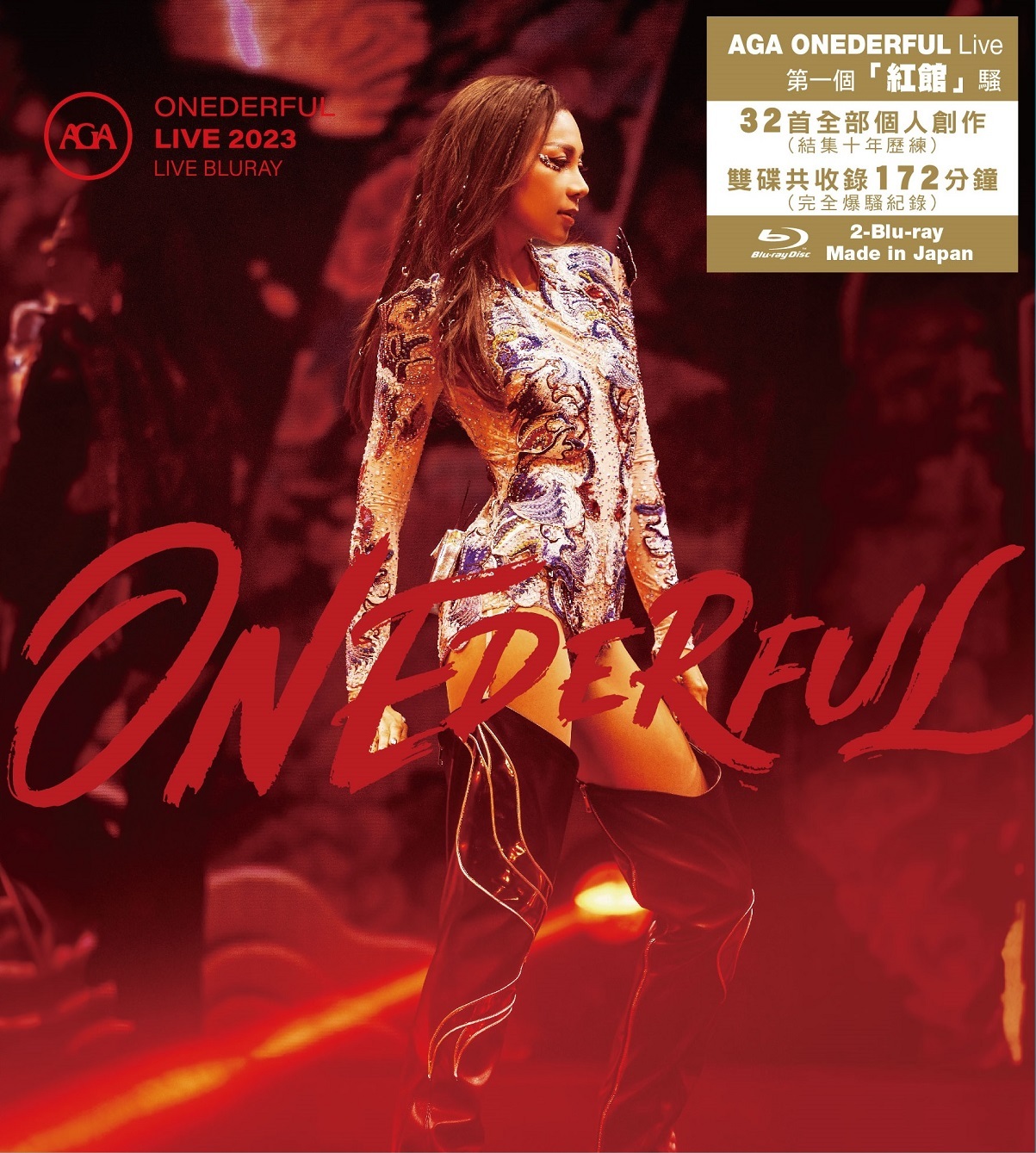AGA 江海迦 - ONEDERFUL Live 2023 (2 Bluray)