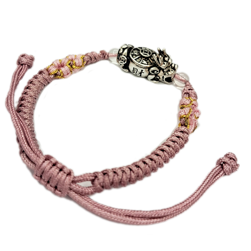 招財貔貅{純銀}中國結手鍊【十方】151696