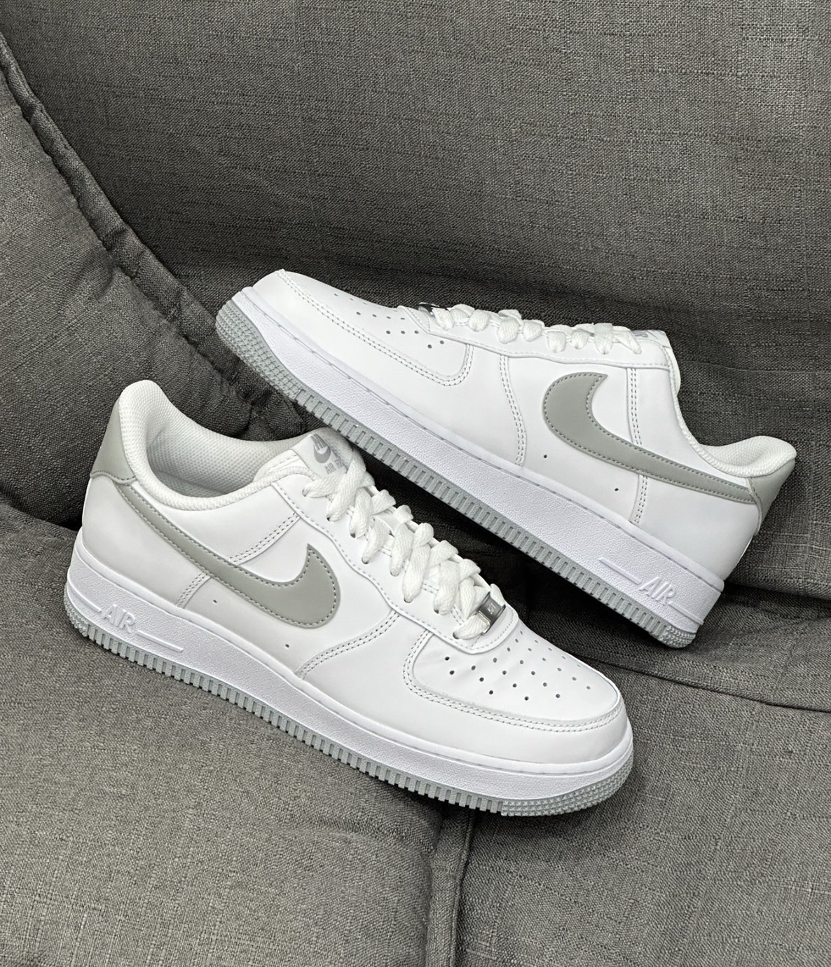 預購 NIKE AIR FORCE 1 07 AF1 復古 灰底