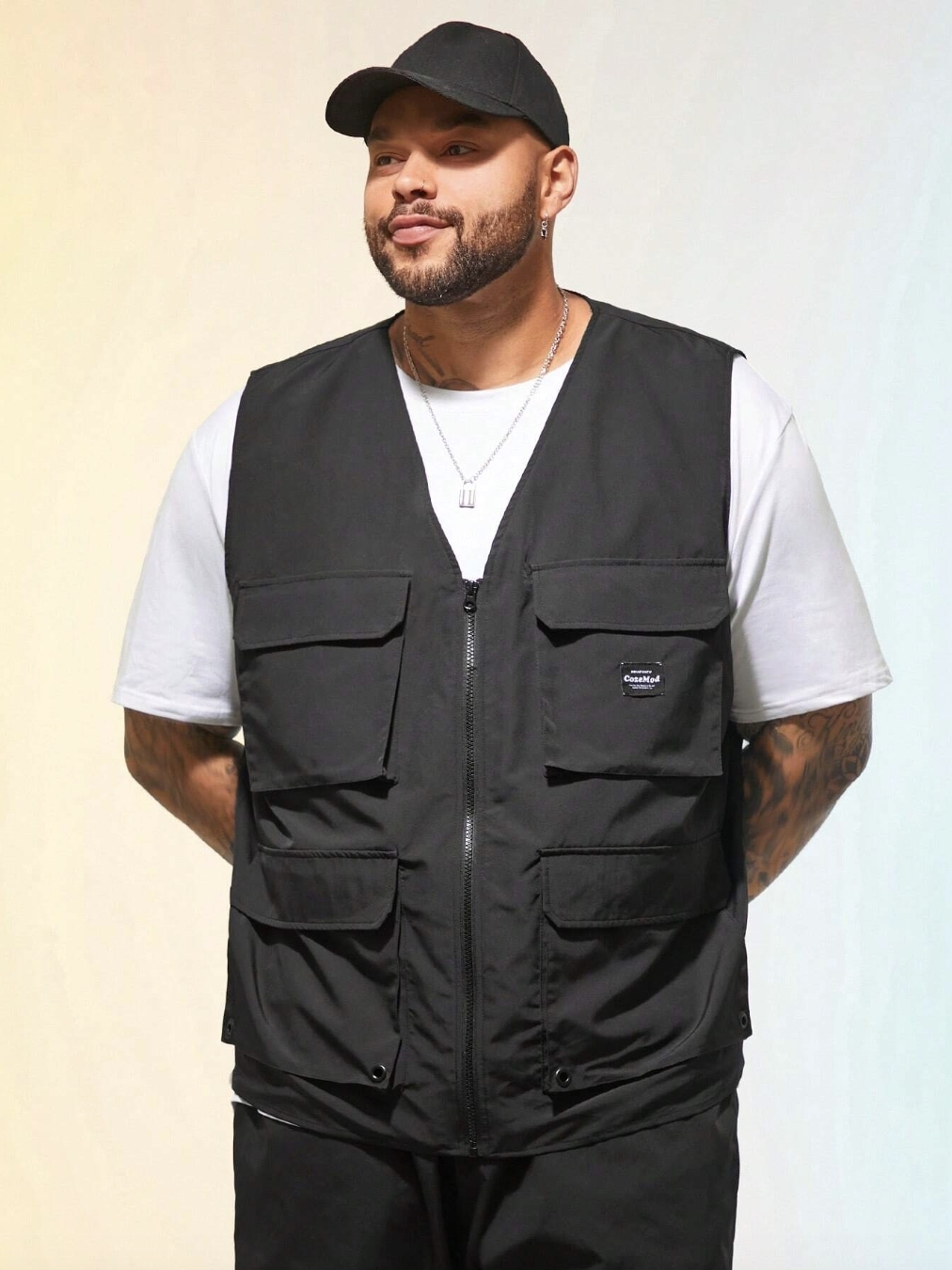 KADMAX大尺碼-春夏工裝背心〈CSTS2456〉