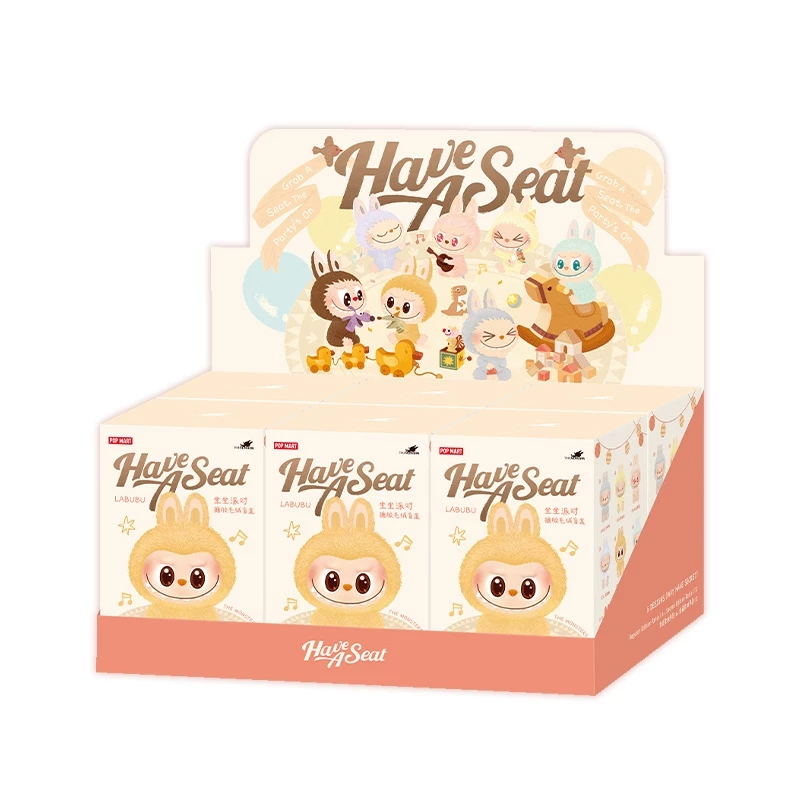 💥現貨💥POP MART 泡泡瑪特 THE MONSTERS 坐坐派對搪膠毛絨盲盒