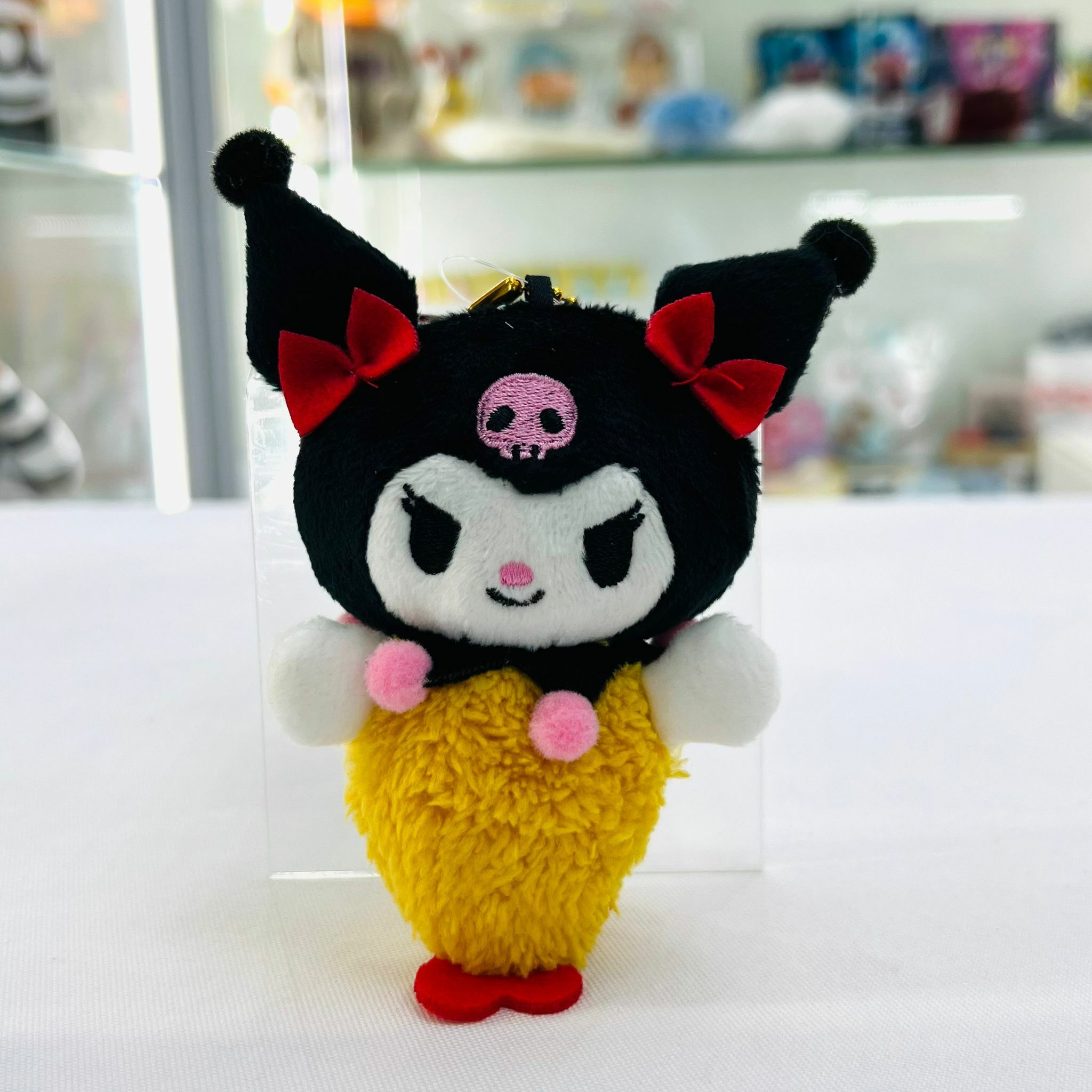 Sanrio Kuromi Fried Shrimp Plush Keychain