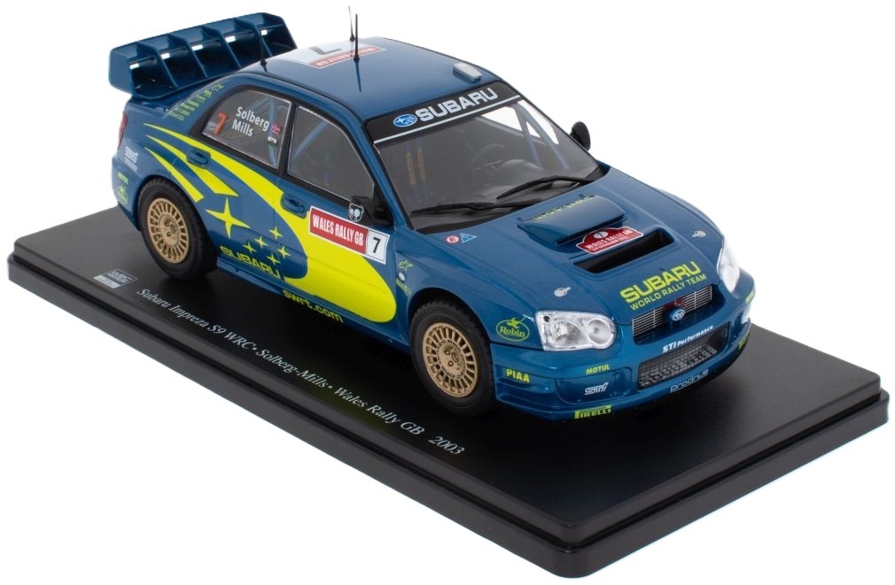 1/24 MAG Subaru Impreza S9 WRC (2003) Petter Solberg - Phil Mills (PL06)