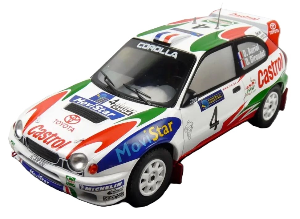 1/24 MAG Toyota Corolla WRC (1999) Didier Auriol Denis Giraudet (PL42)