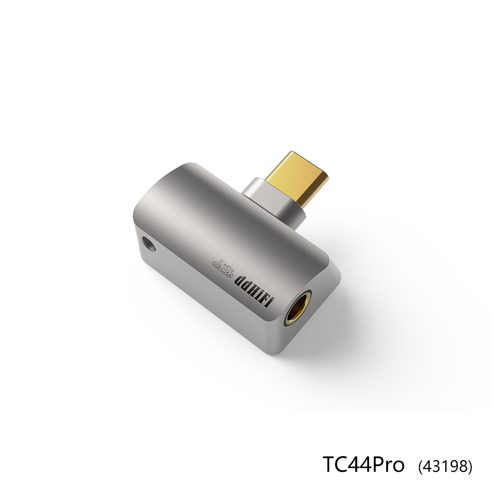 ddHiFi TC44Pro/CS43198 (Lightning/USB-C) 轉4.4mm平衡便攜解碼第三代 (小改款)