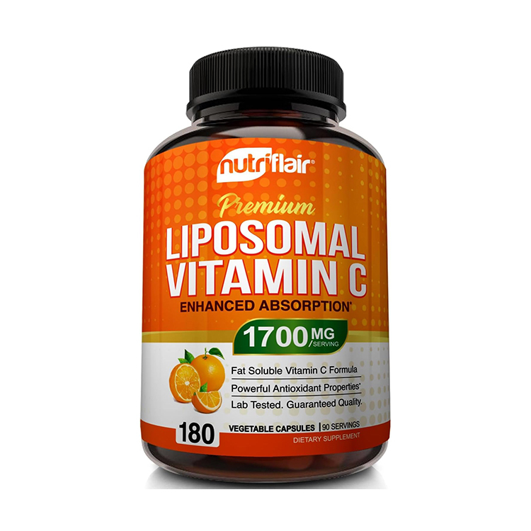 NutriFlair Liposomal Vitamin C 1700mg, 180 Capsules