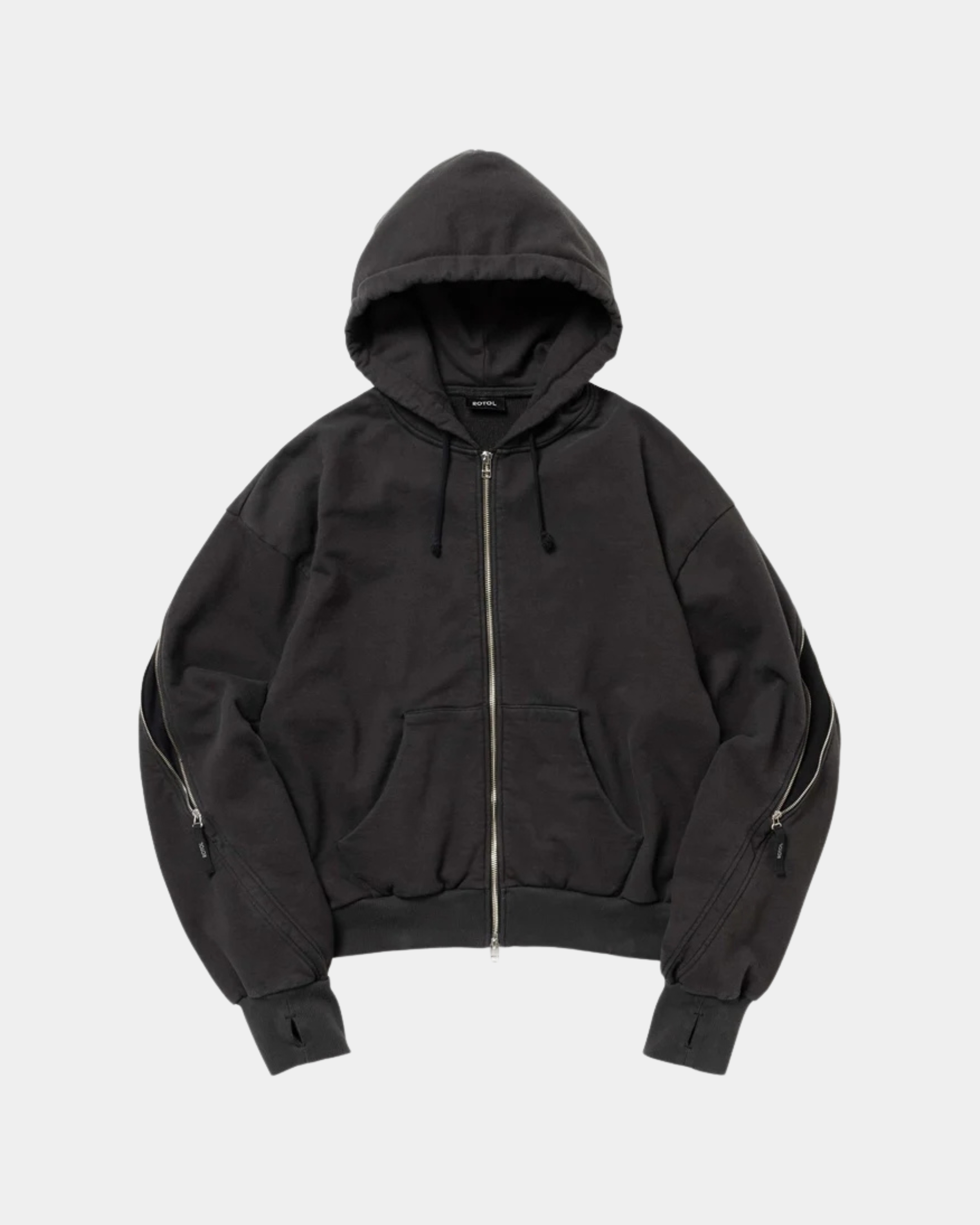ROTOL - TRANSFORM FULL ZIP HOODIE / 2COLORS