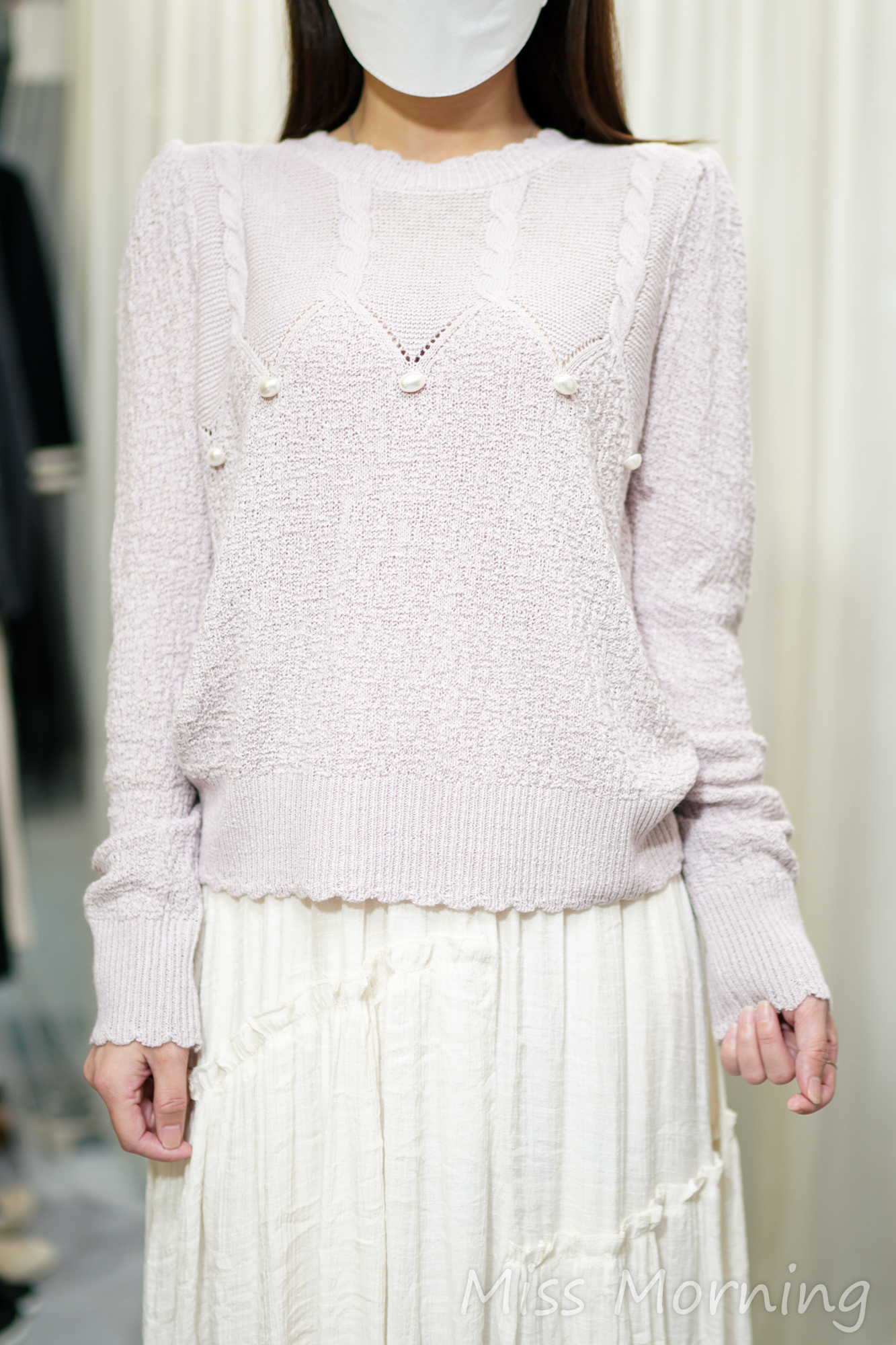 日系感織紋線衫(14201)