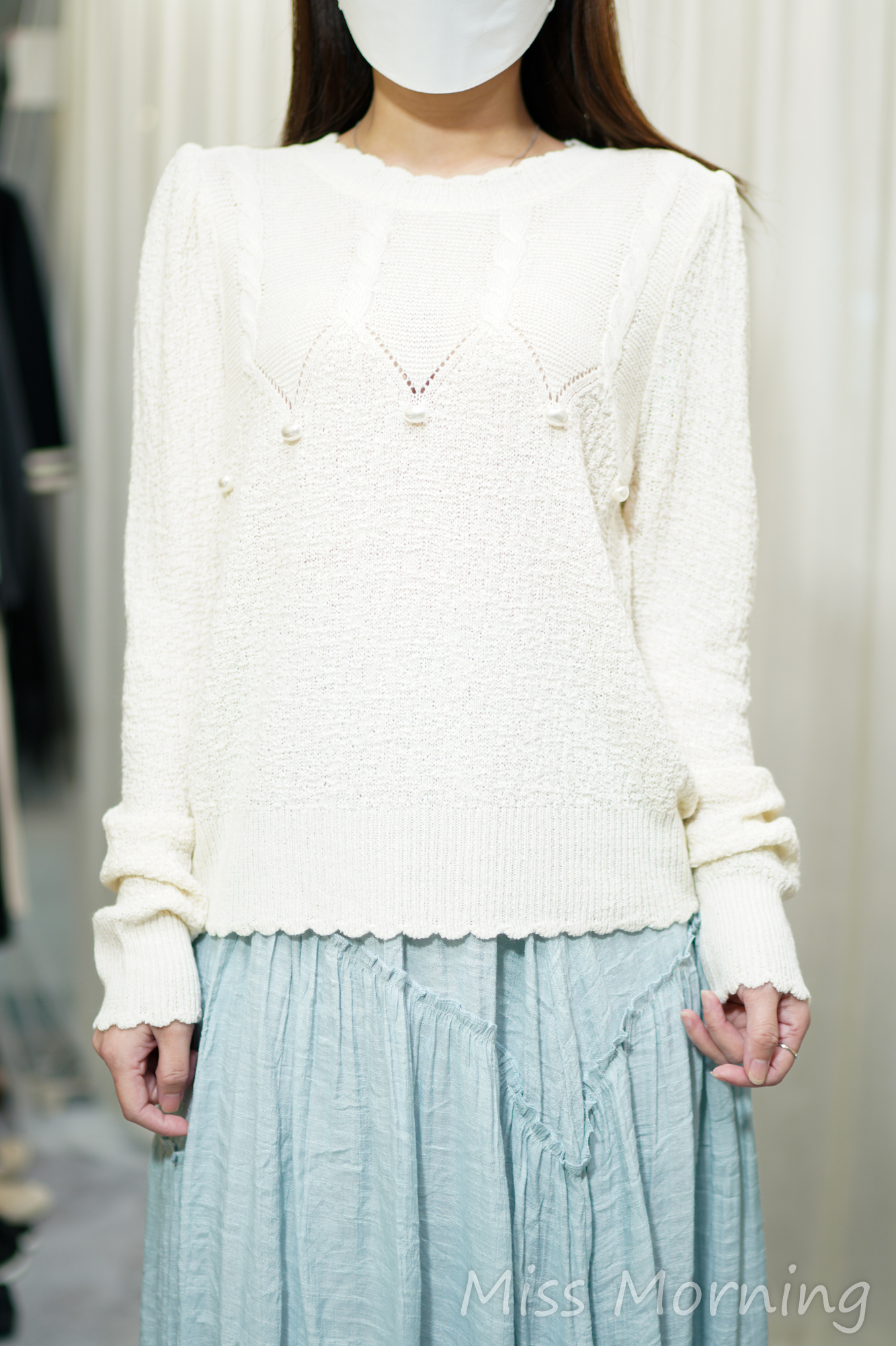 日系感織紋線衫(14201)