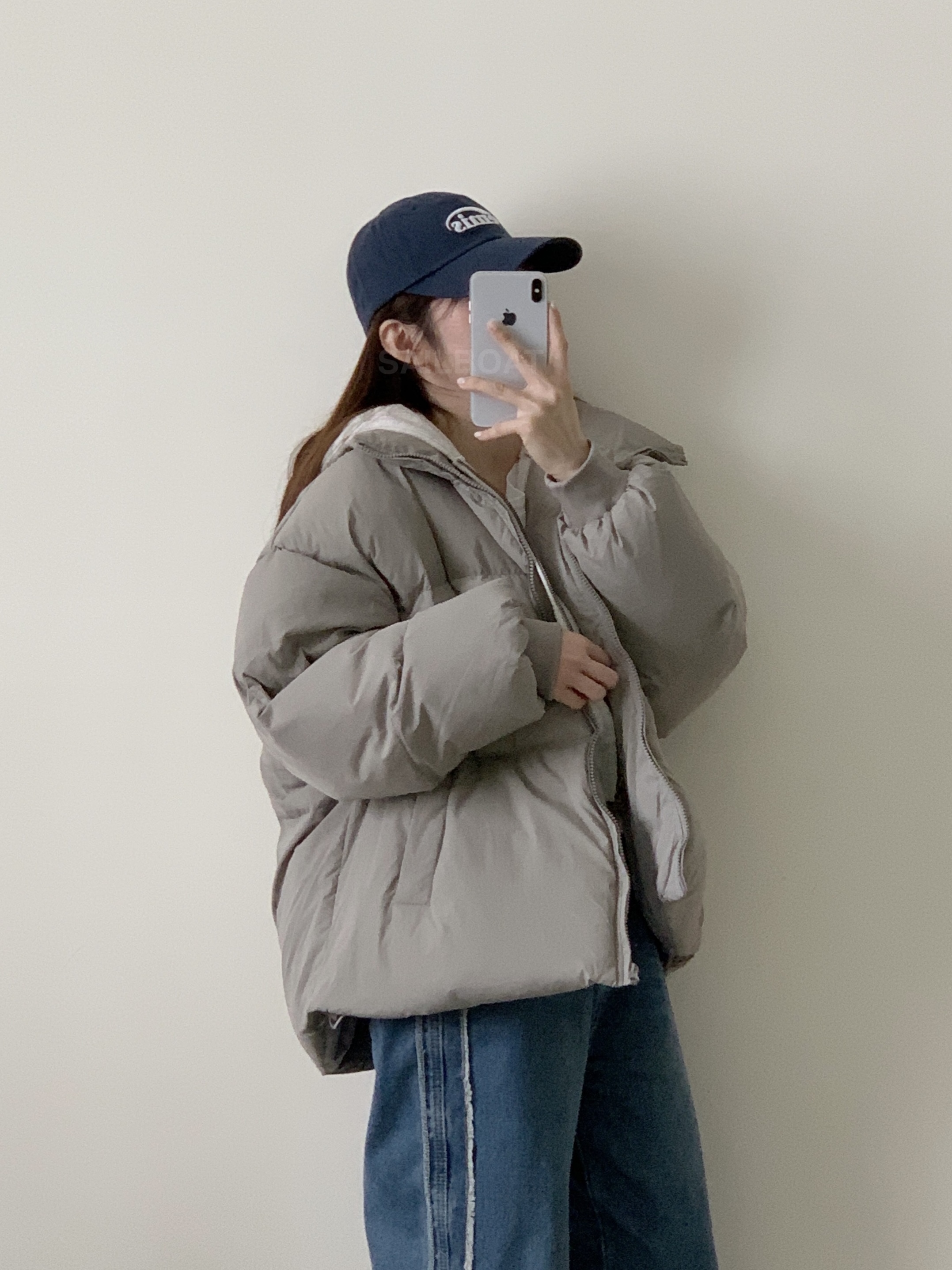 #現貨 年年爆款!!!韓國霧面  麵包外套 韓國專利"wellon"100%人造羽絨