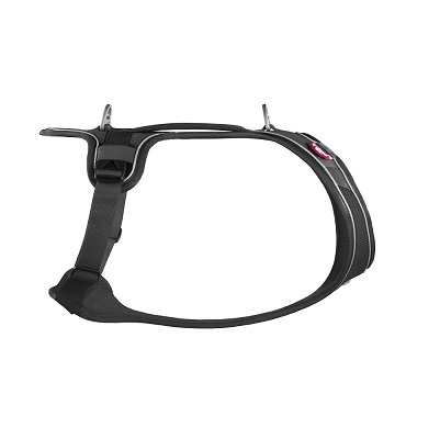 瑞士Curli 3D剪裁 多功能透氣胸帶 大型犬專用 黑色