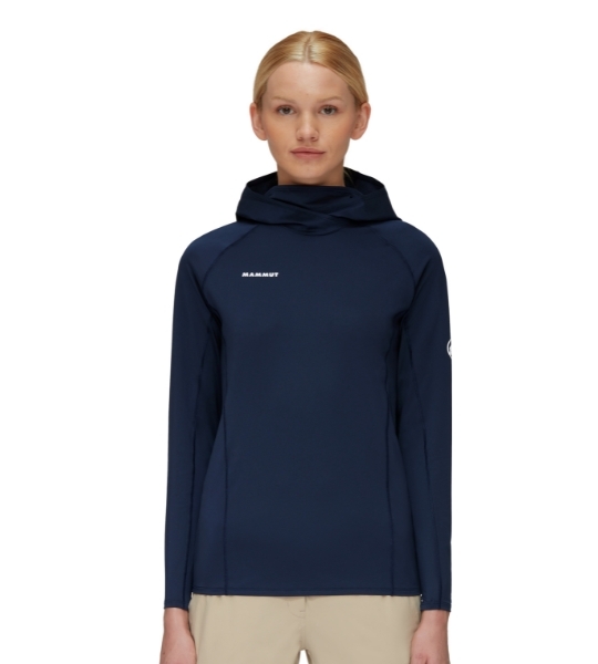 Mammut / 登山 / 長袖 / Selun FL Sun Hoody 女 / 海洋藍 (M1016014305118)