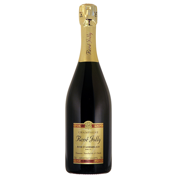 Champagne Rene Jolly Rose d'Assemblage NV