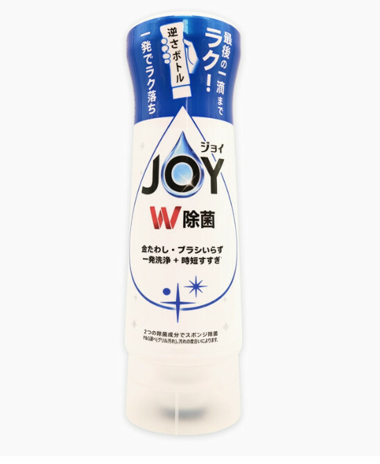 P＆G/寶潔--JOY超濃縮去油無殘留除菌倒立洗潔精【W除菌無香】290mlx1瓶裝