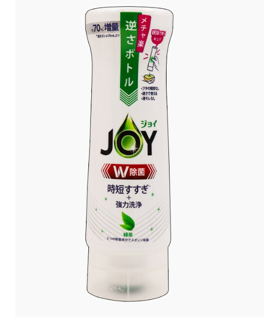 P＆G/寶潔--JOY超濃縮去油無殘留除菌倒立洗潔精【W除菌綠茶】290mlx1瓶裝