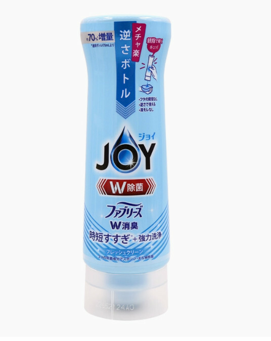 P＆G/寶潔--JOY超濃縮去油無殘留除菌倒立洗潔精【W消臭清香】290mlx1瓶裝