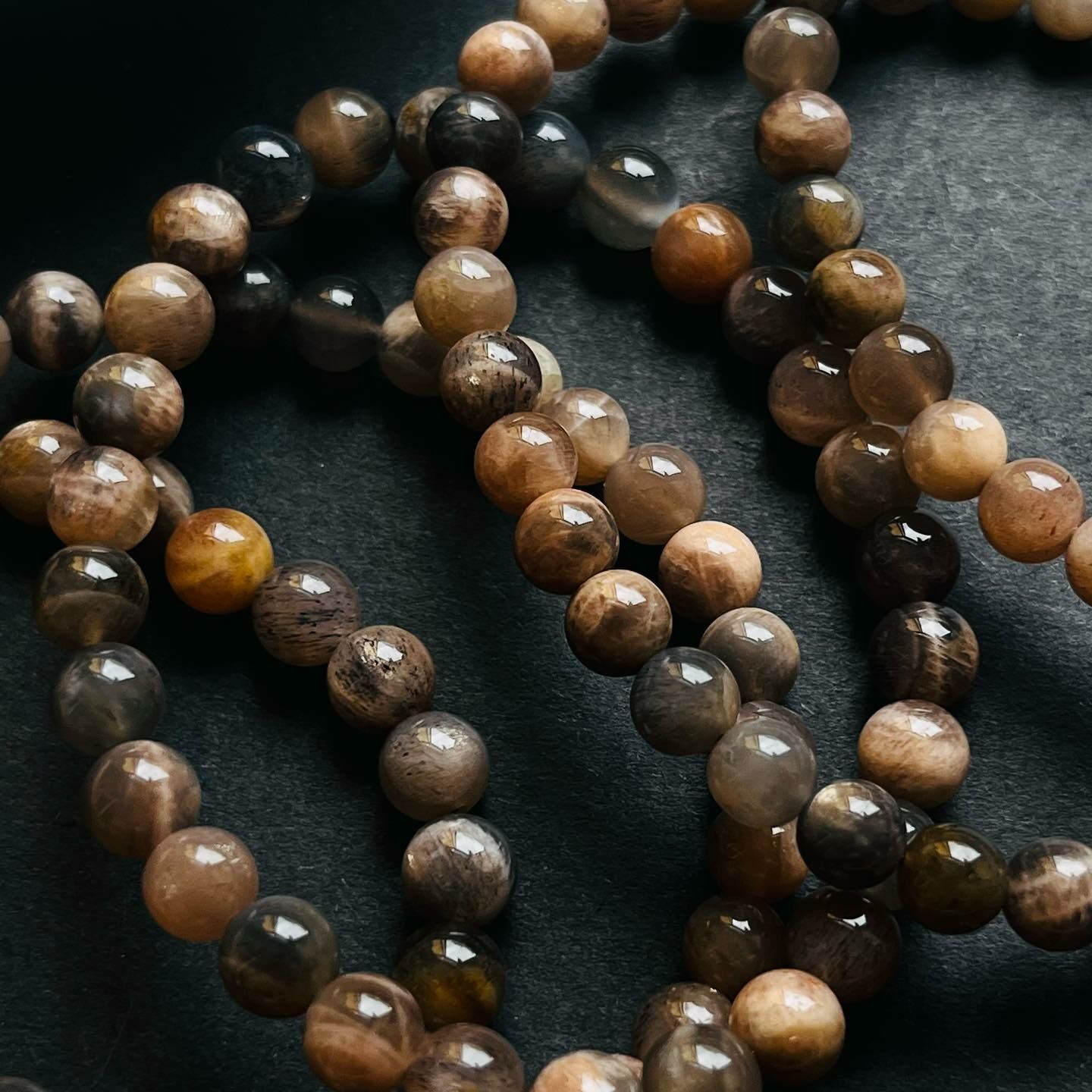 [原石] 黑太陽石 水晶手串