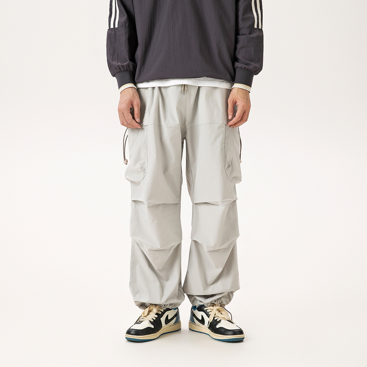 10M29 機能感傘兵摺皺工裝褲 五色