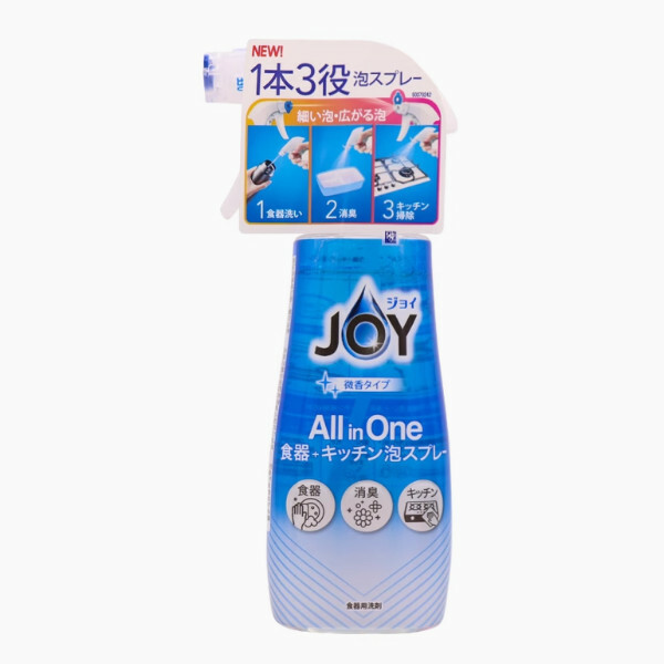 P＆G/寶潔--一體式餐具+廚房+爐具+泡沫噴霧洗滌劑【微香】275mlx1瓶裝