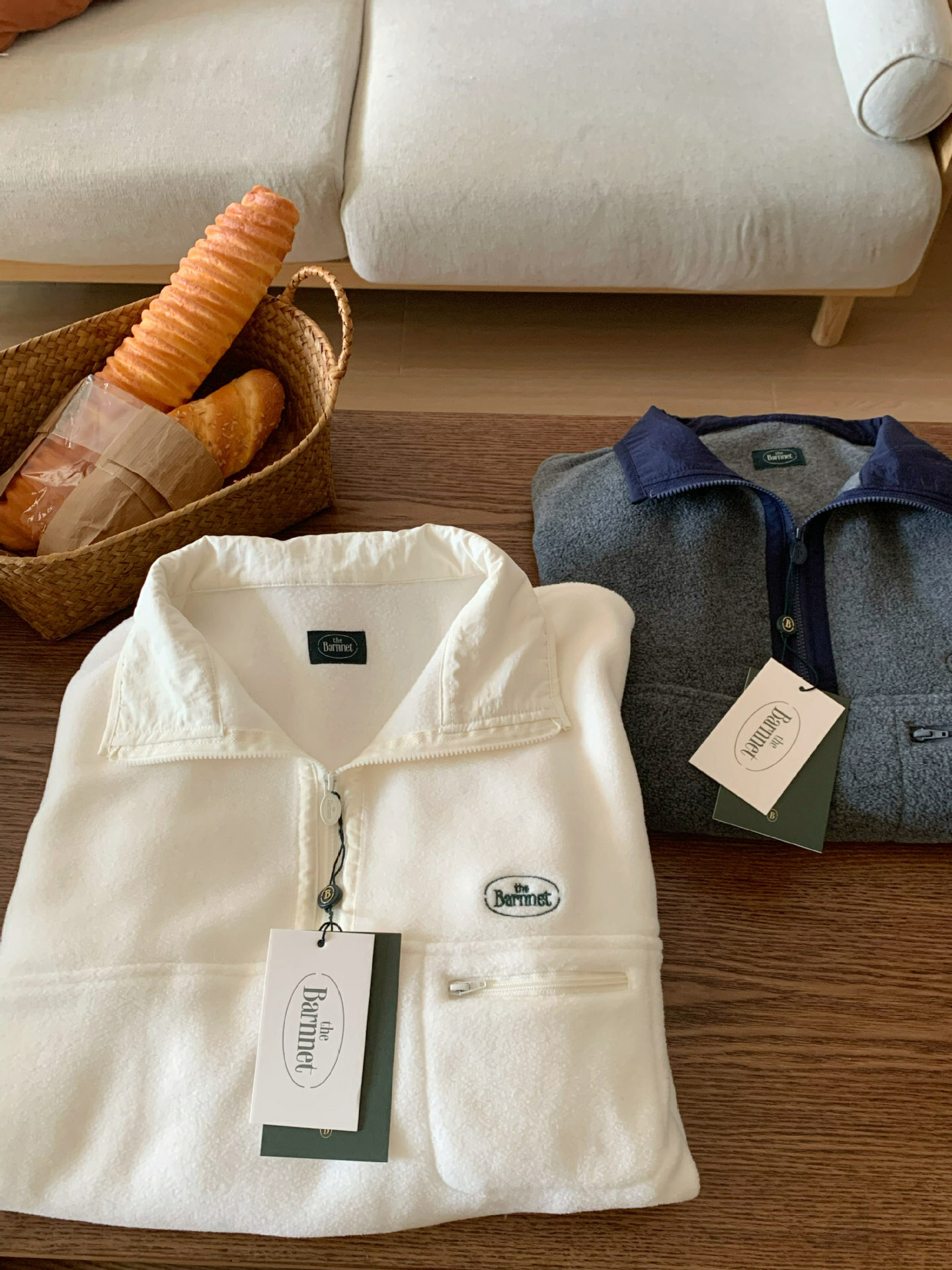 The Barnet - 立領加絨搖粒絨寬鬆外套