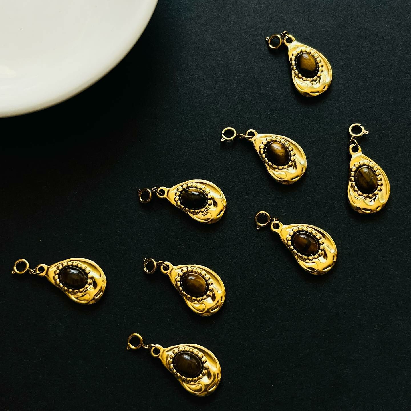 [原石] 虎眼石 項鍊吊墜