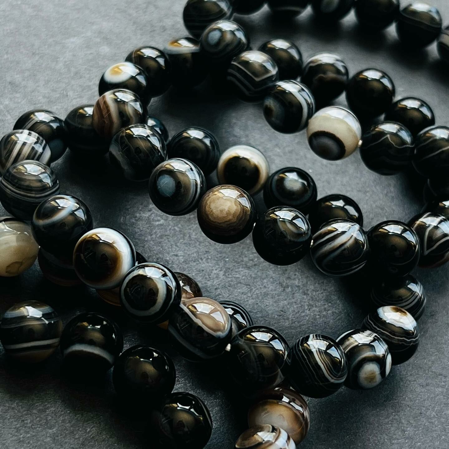 [原石] 天眼瑪瑙 水晶手串