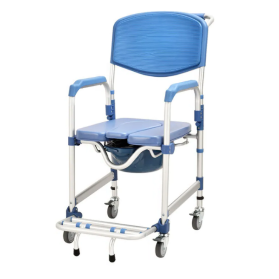 超窄有輪沐浴便椅 (少於50cm寛)