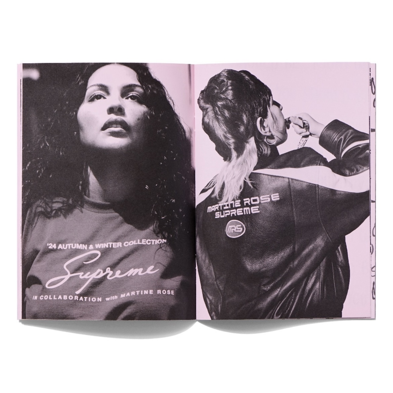 SUPREME X MARTINE ROSE FW24 ZINE