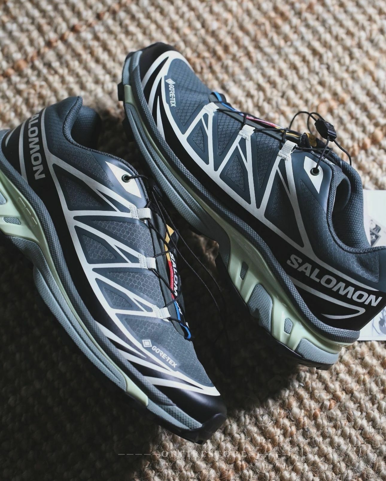 {現貨} Salomon XT-6 Gore-TexURBAN CHIC/BLACK/LIME L47581300