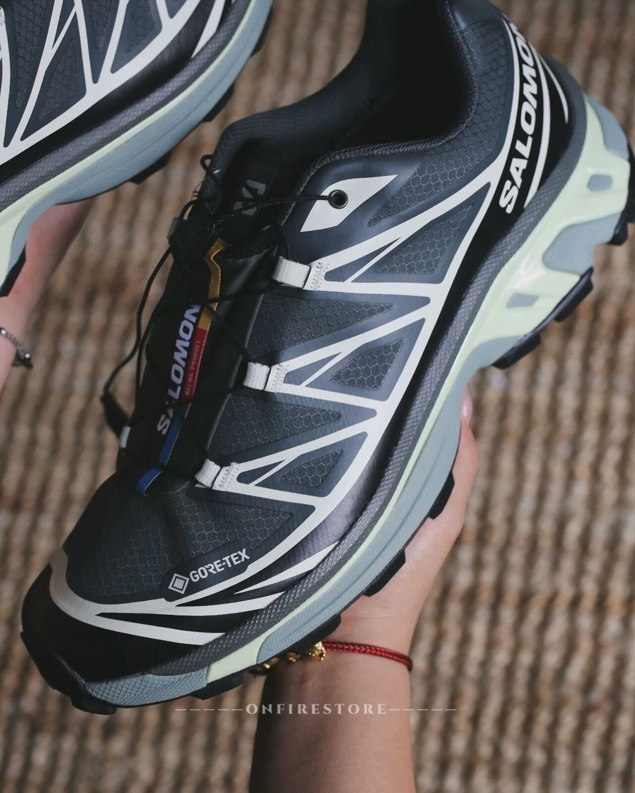 {現貨} Salomon XT-6 Gore-TexURBAN CHIC/BLACK/LIME L47581300