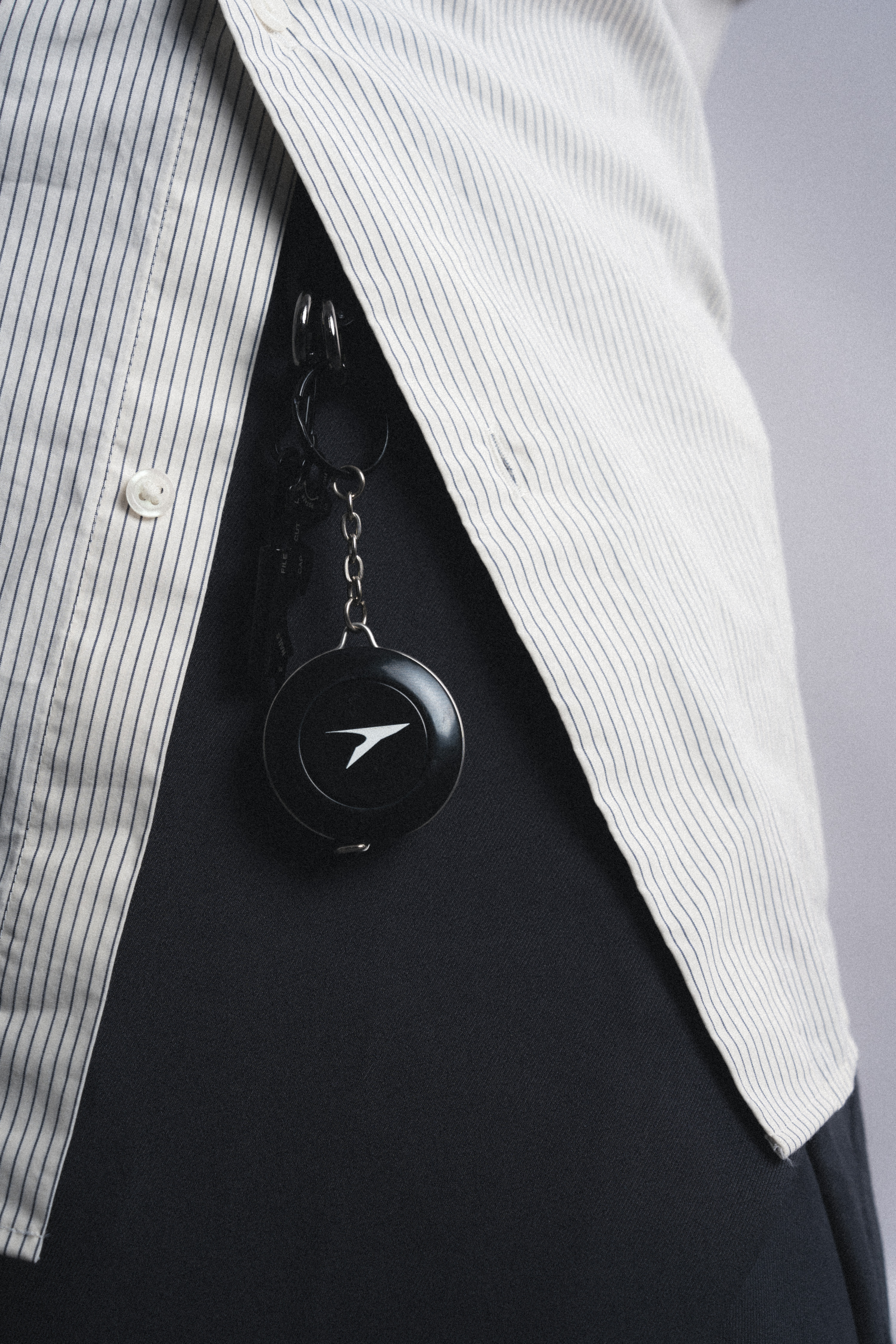 【BLUZ MADE】"BlackRule" 褲頭掛飾 捲尺